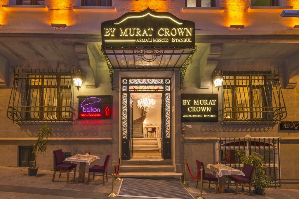 By Murat Crown Hotel Taksim Istanbul Exterior photo