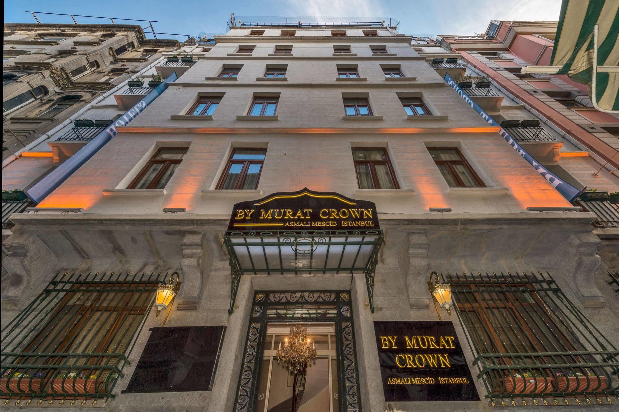 By Murat Crown Hotel Taksim Istanbul Exterior photo